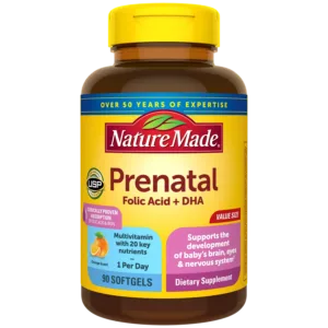 Nature Made Prenatal Multivitamin Folic Acid + DHA Softgels