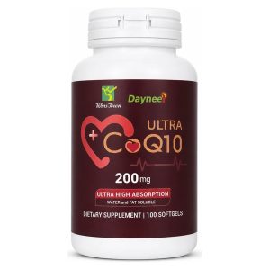 Daynee Ultra CoQ10 200 mg, 100 softgels, high absorption